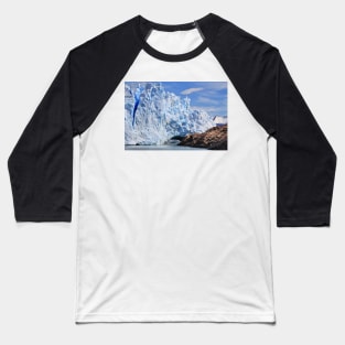 Ice Bridge of Perito Moreno Glacier - Argentina Baseball T-Shirt